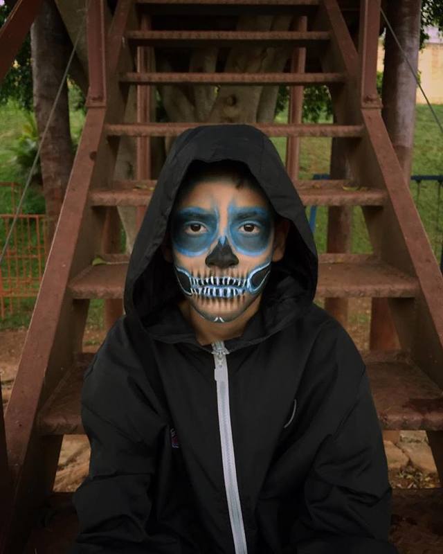 Caveira Neon <3 maquiagem maquiador(a) esteticista