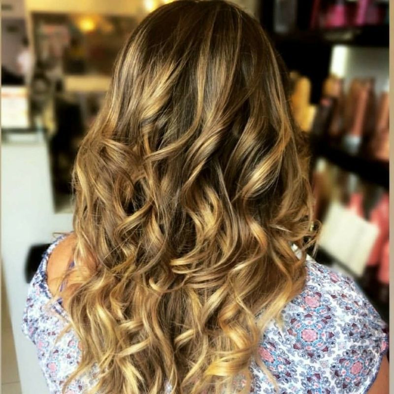 Mechas douradas para Loreal cabelo auxiliar cabeleireiro(a) maquiador(a)