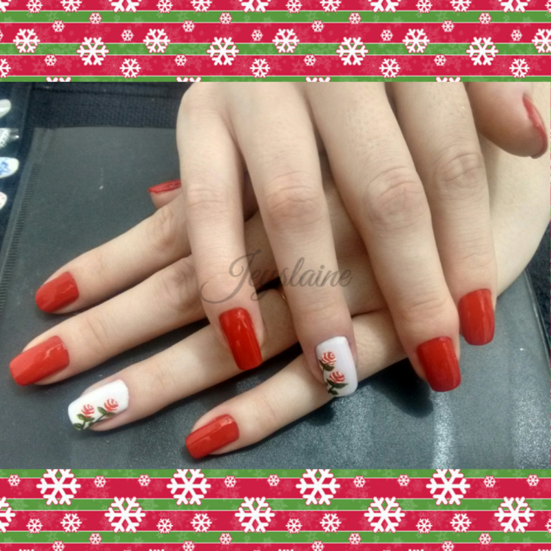 Decoração feita à mão! unha manicure e pedicure