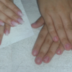 Alongamento de unha em gel!