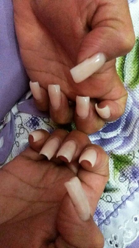 Unhas em gel cabeleireiro(a) manicure e pedicure manicure e pedicure