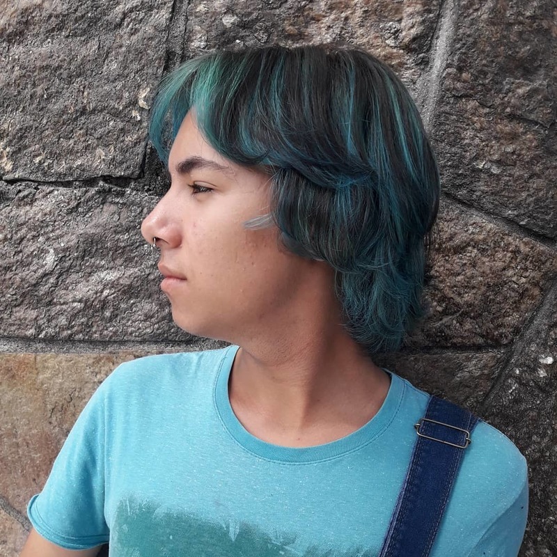 Mechas. cabelo cabeleireiro(a) maquiador(a)