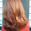 Coloração ruiva.