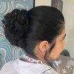 Penteado.
