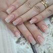 Alongamento unhas técnica com tio e acrílico natural