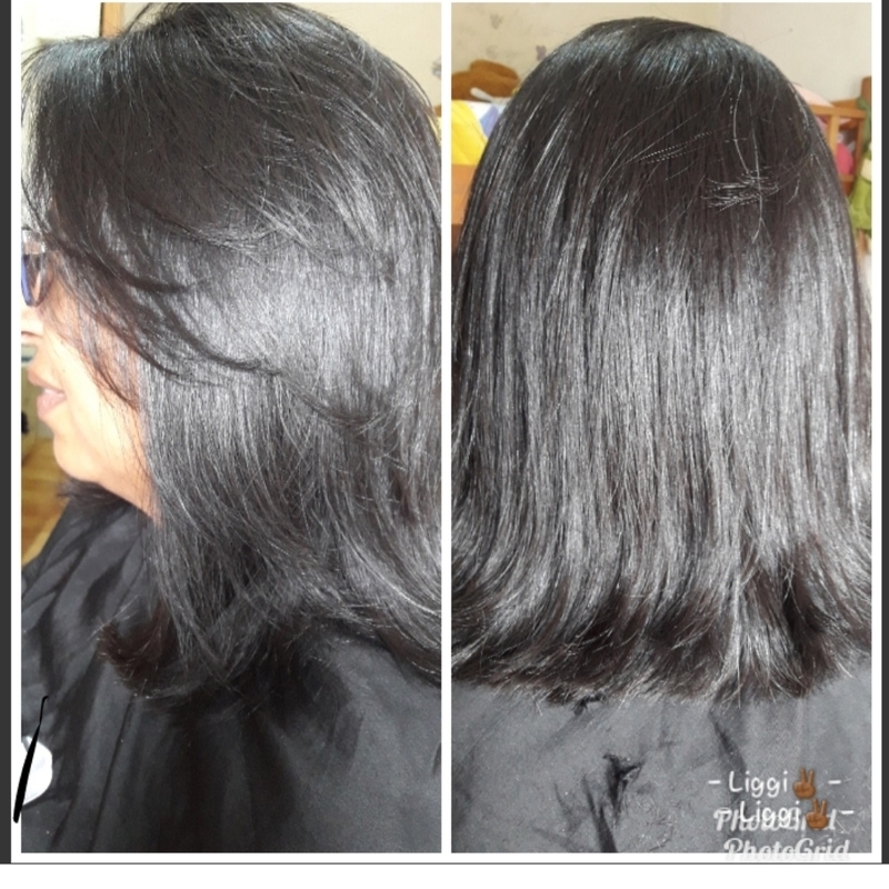 Corte e botox capilar.
#CabelosAlinhados cabeleireiro(a) auxiliar cabeleireiro(a)