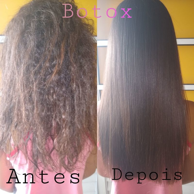 Botox cabelo auxiliar cabeleireiro(a) escovista