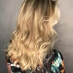 Gold hair com hair contour  #goldhair