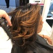 Mechas em tons Caramelo