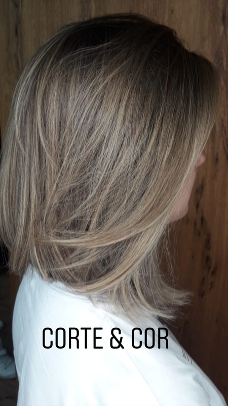 Corte e cor. cabelo cabeleireiro(a)