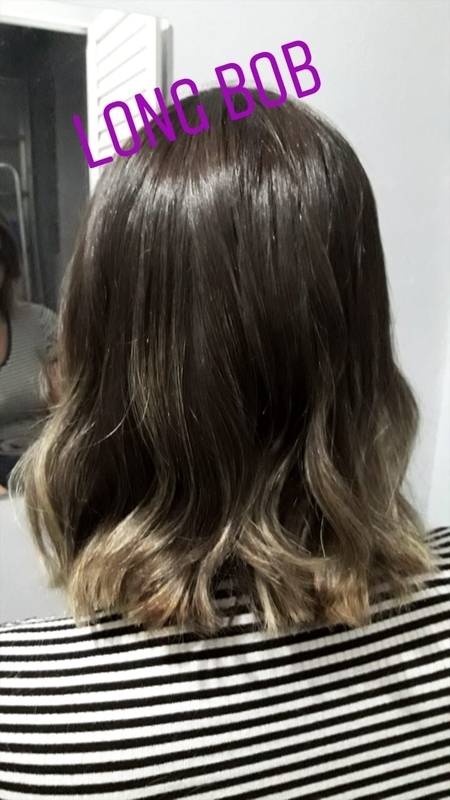 Corte e cor #longbob #corte #cor cabelo cabeleireiro(a)