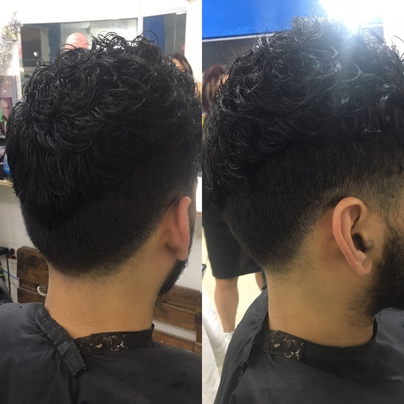Corte masculino Finalizado cabelo auxiliar cabeleireiro(a) cabeleireiro(a) barbeiro(a)