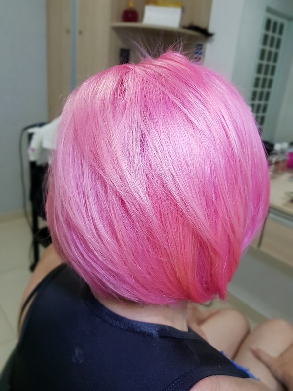 Cabelo Colorido #rosapastel cabelo cabeleireiro(a)