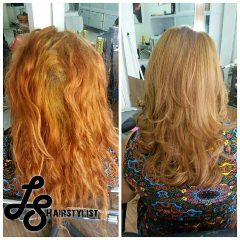 Coloração corretiva cabelo cabeleireiro(a)