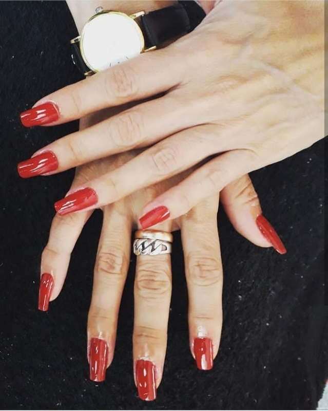 Um luxo💓
#vermelho #unhaslindas unha manicure e pedicure