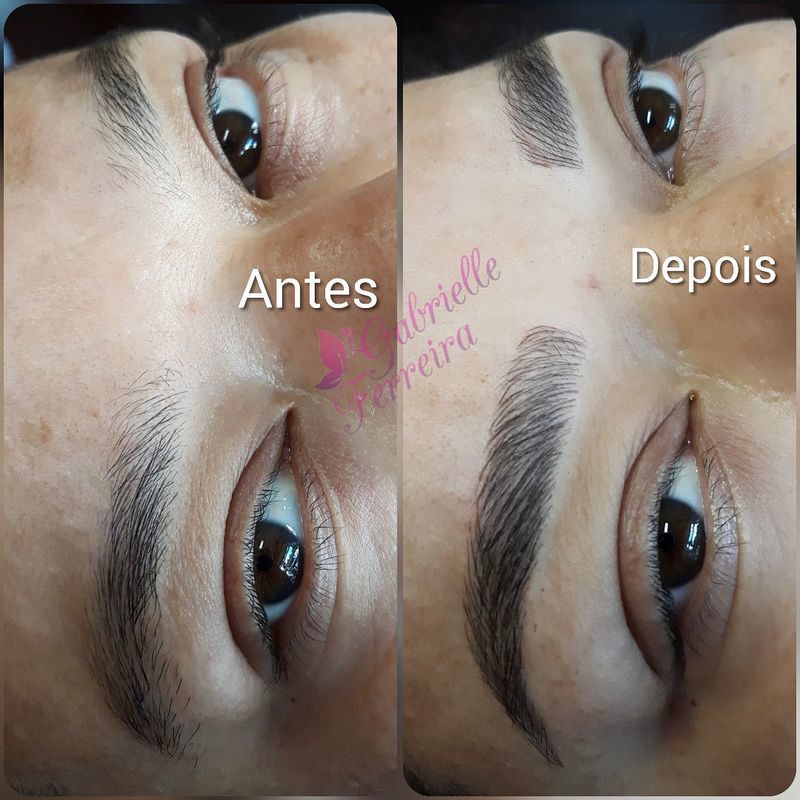 Microblading fio a fio natural. outros designer de sobrancelhas micropigmentador(a) dermopigmentador(a) maquiador(a) depilador(a) estudante (esteticista)