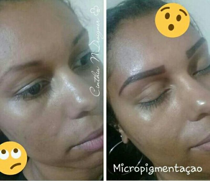 Micropigmentaçao esfumada estética micropigmentador(a) designer de sobrancelhas