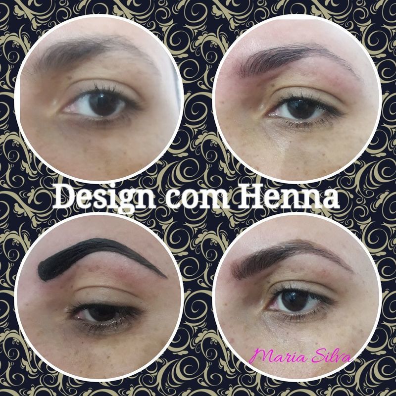 Desingn com Henna🤩 outros esteticista manicure e pedicure designer de sobrancelhas