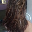 Morena iluminada, hair design  mechas...