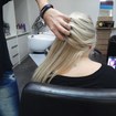 Blond hair,mechas