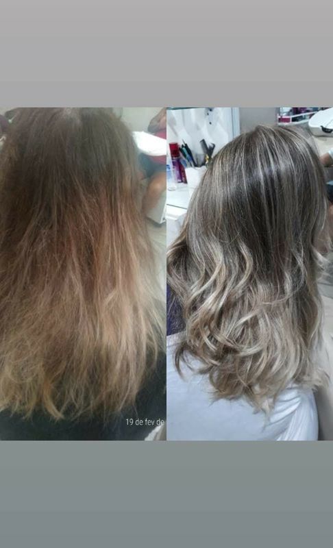 Tecnica: contour/ babylight/ombre 
#loiro #loirobege #loiroclaro #hair #blond cabelo auxiliar cabeleireiro(a) cabeleireiro(a)