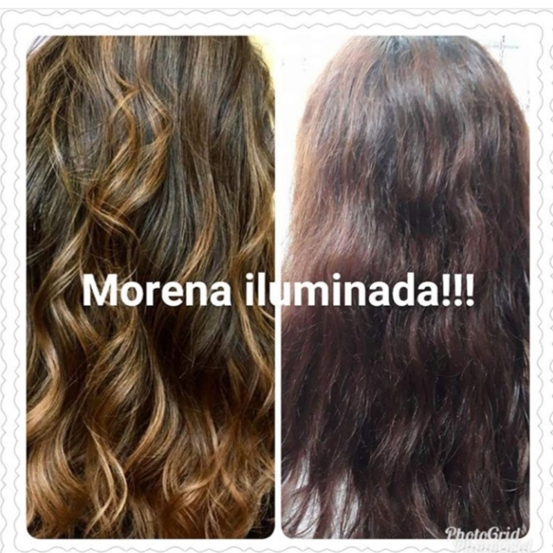 #morenailuminada técnica de Ombre  cabelo cabeleireiro(a) maquiador(a) manicure e pedicure designer de sobrancelhas depilador(a)
