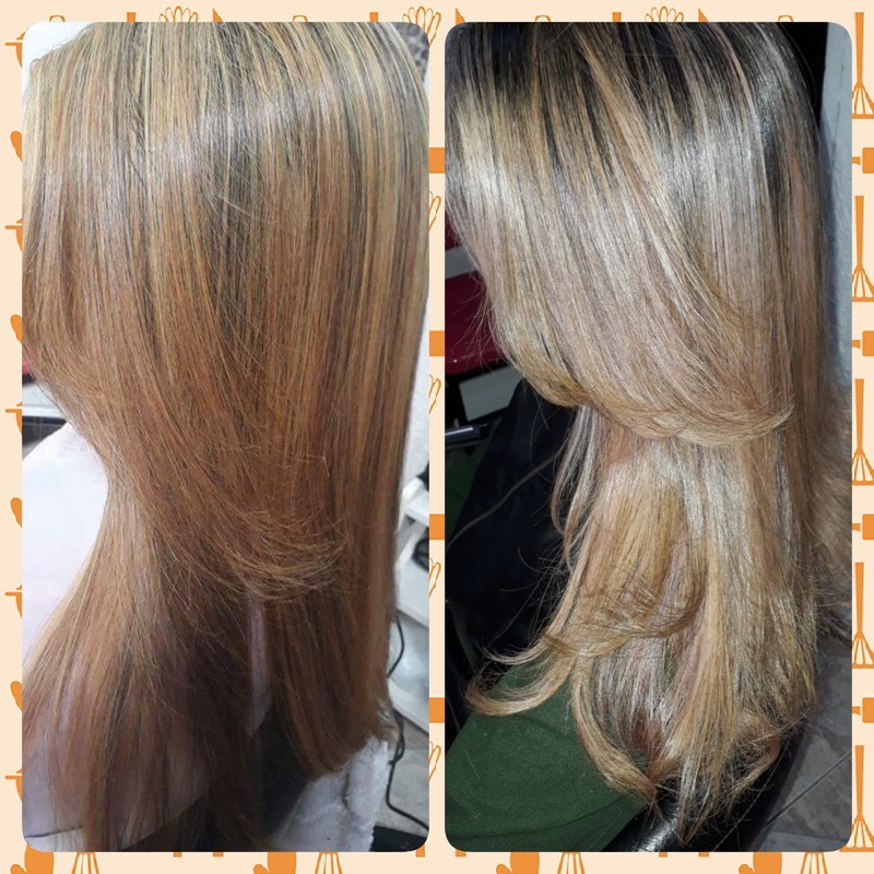 Neutralizando o laranja   cabelo cabeleireiro(a) maquiador(a) manicure e pedicure designer de sobrancelhas depilador(a)