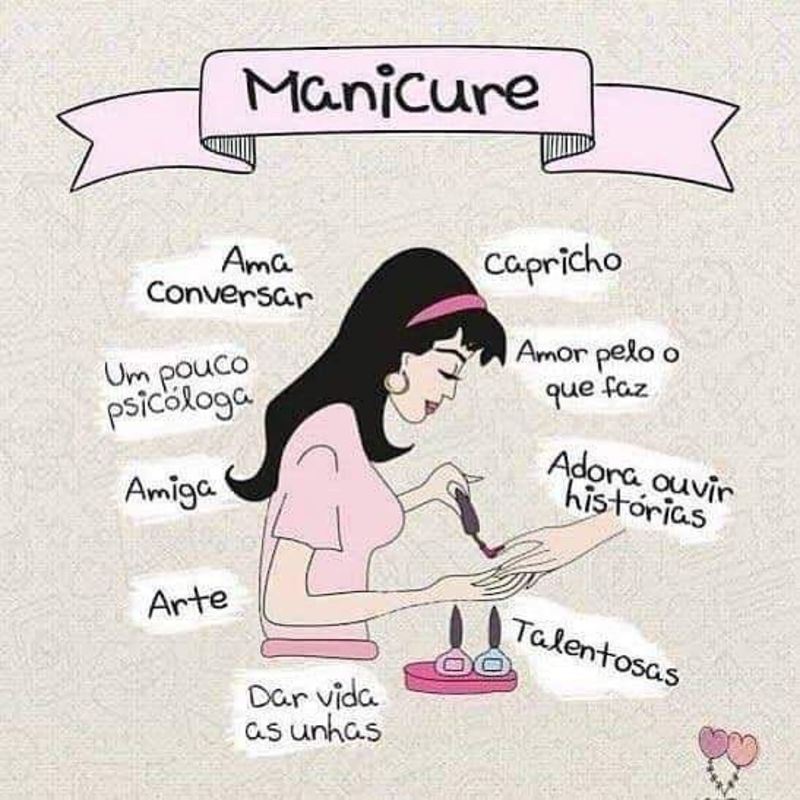 Bem isso mesmo...❤ unha esteticista manicure e pedicure designer de sobrancelhas
