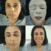 Revitalização facial completa; design de sobrancelha+limpeza facial+máscara firmadora+hidratação profunda+drenagem linfática simples