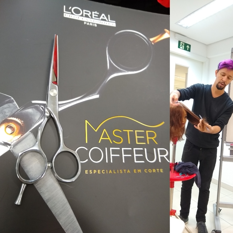 Curso de especialização em cortes.Instituto L'Oréal. cabelo cabeleireiro(a) designer de sobrancelhas maquiador(a)