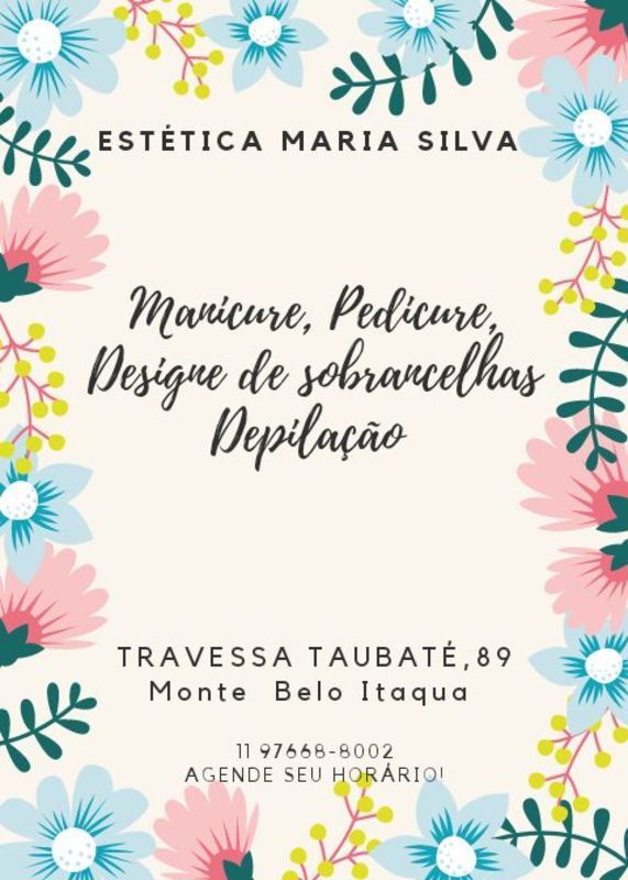 esteticista manicure e pedicure designer de sobrancelhas