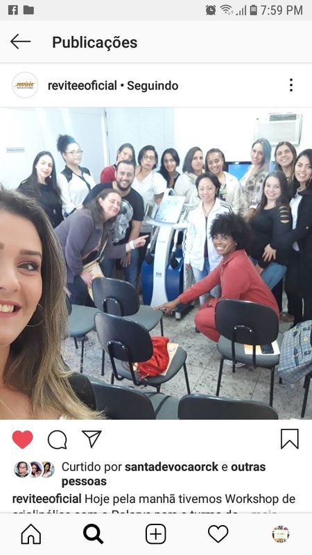Workshop Polarys Ibramed.. Revitee SP estética esteticista manicure e pedicure designer de sobrancelhas