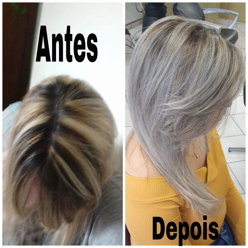Corrigindo a cor da cliente que fez o procedimento de mechas em um salão especifico, mas não gostou do resultado final, então de forma simplificada usei técnicas para corrigir a cor total e preservar a saúde dos fios. cabelo cabeleireiro(a) maquiador(a)