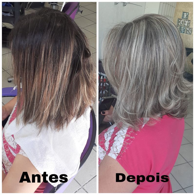 Trabalho realizado do dia 10/08/2019  a foto por si só já mostra a transformação total. cabelo cabeleireiro(a) maquiador(a)