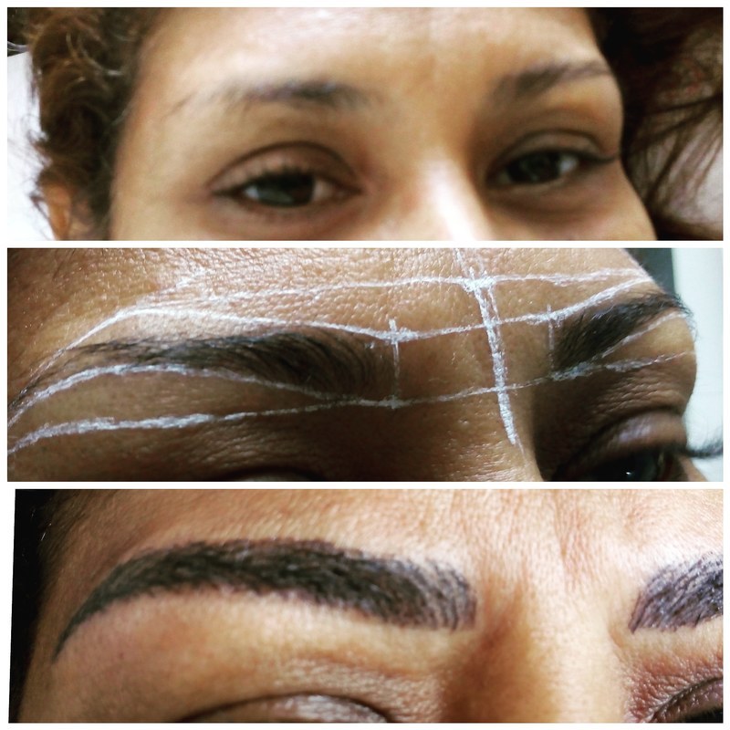 Transformação Design fio+shadow estética micropigmentador(a)