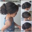 Aquele penteado de princesa para minha sobrinha ir  para um aniversário de 15 anos.❤🥰