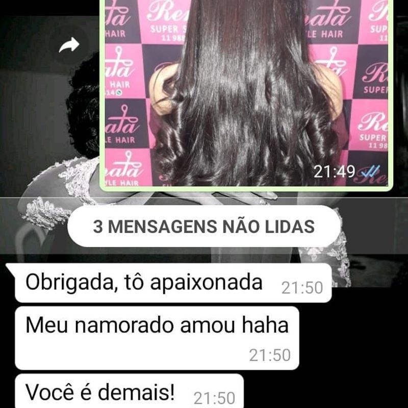 Satisfação cabelo cabeleireiro(a) cabeleireiro(a)