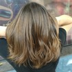 Ombre Hair feito somente com coloração