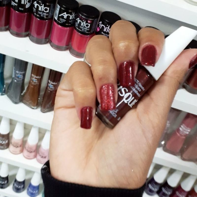 Alongamento em fibra de vidro unha manicure e pedicure
