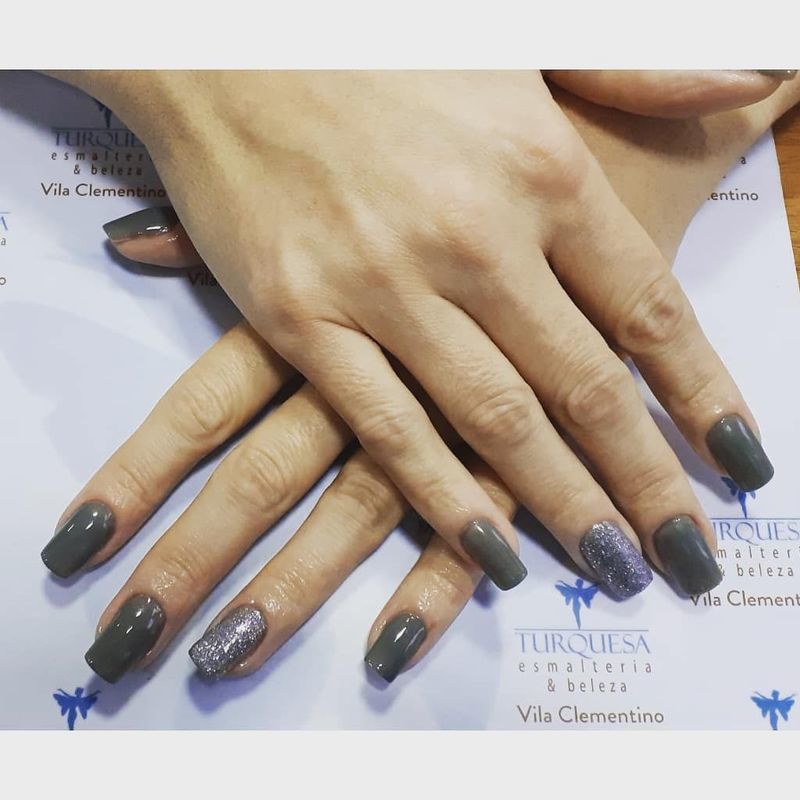 Unhas de fibra de vidro unha manicure e pedicure