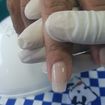 Alongamento em fibra de vidro