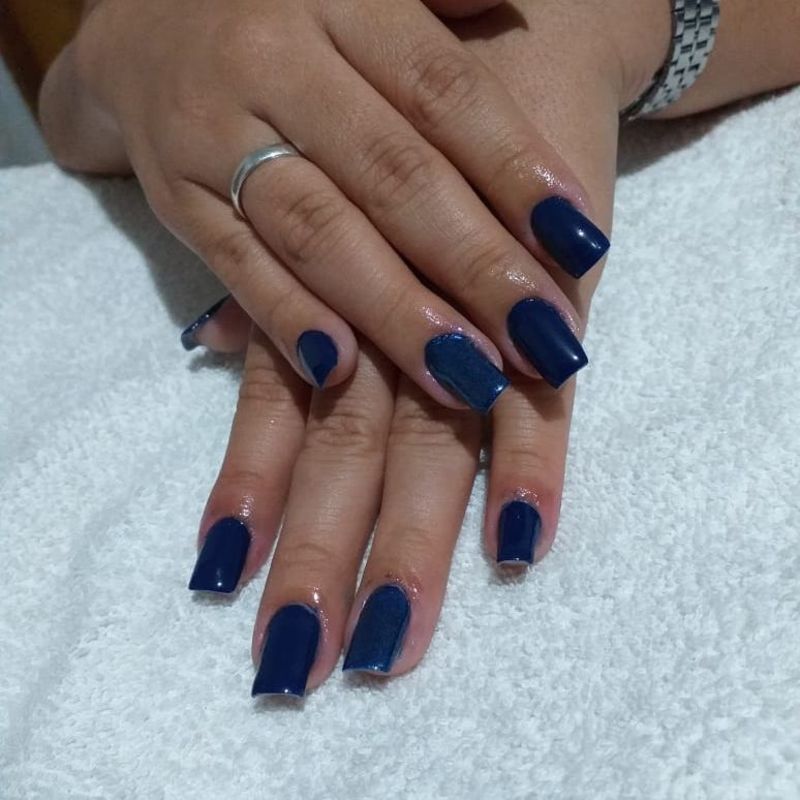Alongamento em fibra de vidro unha manicure e pedicure