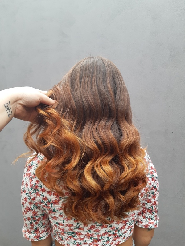 #Ombreruivo #ruivoacobreado #ombrehair cabelo cabeleireiro(a)