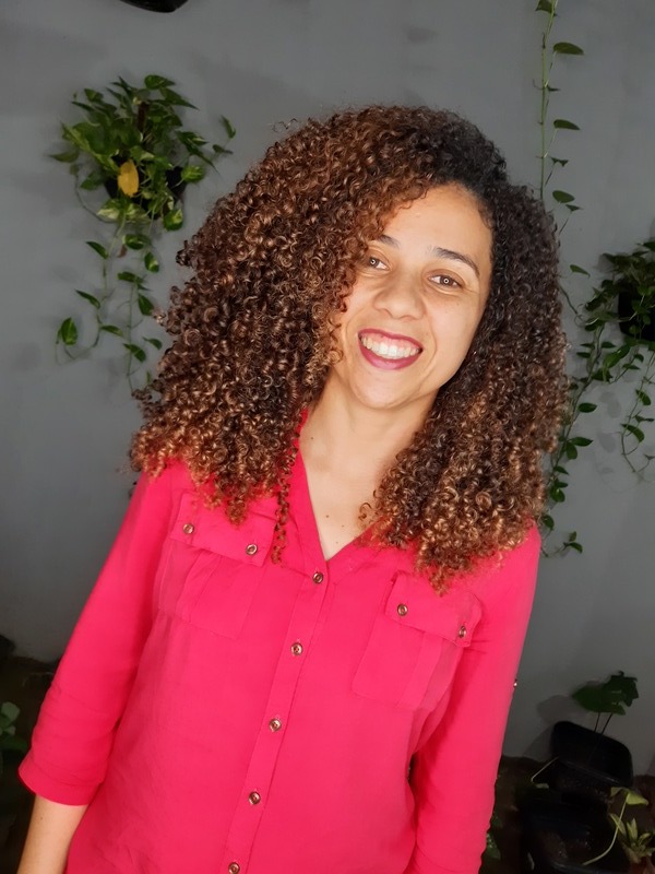 Morena Iluminada SEM DESCOLORIR #morenailuminada cabelo cabeleireiro(a)