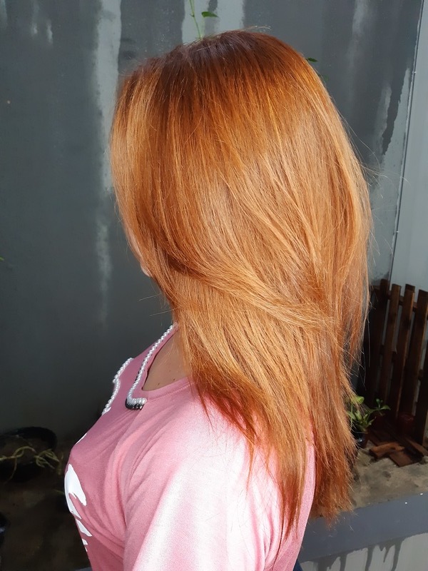 Ruivo SEM DESCOLORIR #ruivoacobreado  cabelo cabeleireiro(a)