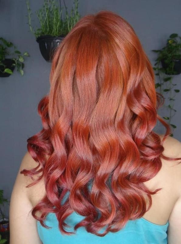 Ruivo Rosê #ruivorose cabelo cabeleireiro(a)