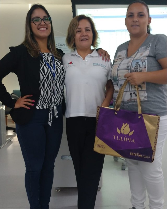 Workshop da Bello Cuerpo, sobre radiofrequência  HTM.. bo comando da Lupe!  estética esteticista manicure e pedicure designer de sobrancelhas