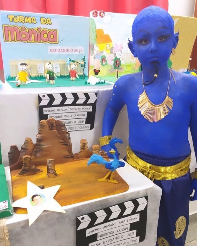 Maquiagem artística, gênio da lâmpada - facial - corporal - aplicação de pedrarias - aplicação de aplique de cabelo - aplicação de barba. O Lucas ficou super contente no concurso de fantasias do colégio Anglo Tatuí. <3 maquiagem maquiador(a) esteticista