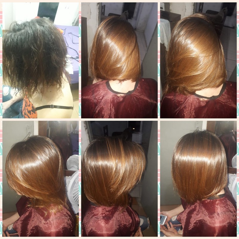 Progressiva sem formol cabelo cabeleireiro(a)