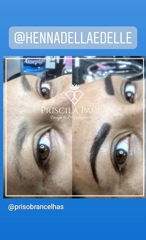Design e Henna outros micropigmentador(a) designer de sobrancelhas